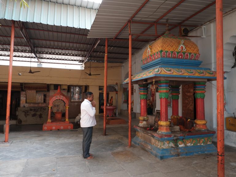 Interior, Kesariya Hanuman Temple, 2023