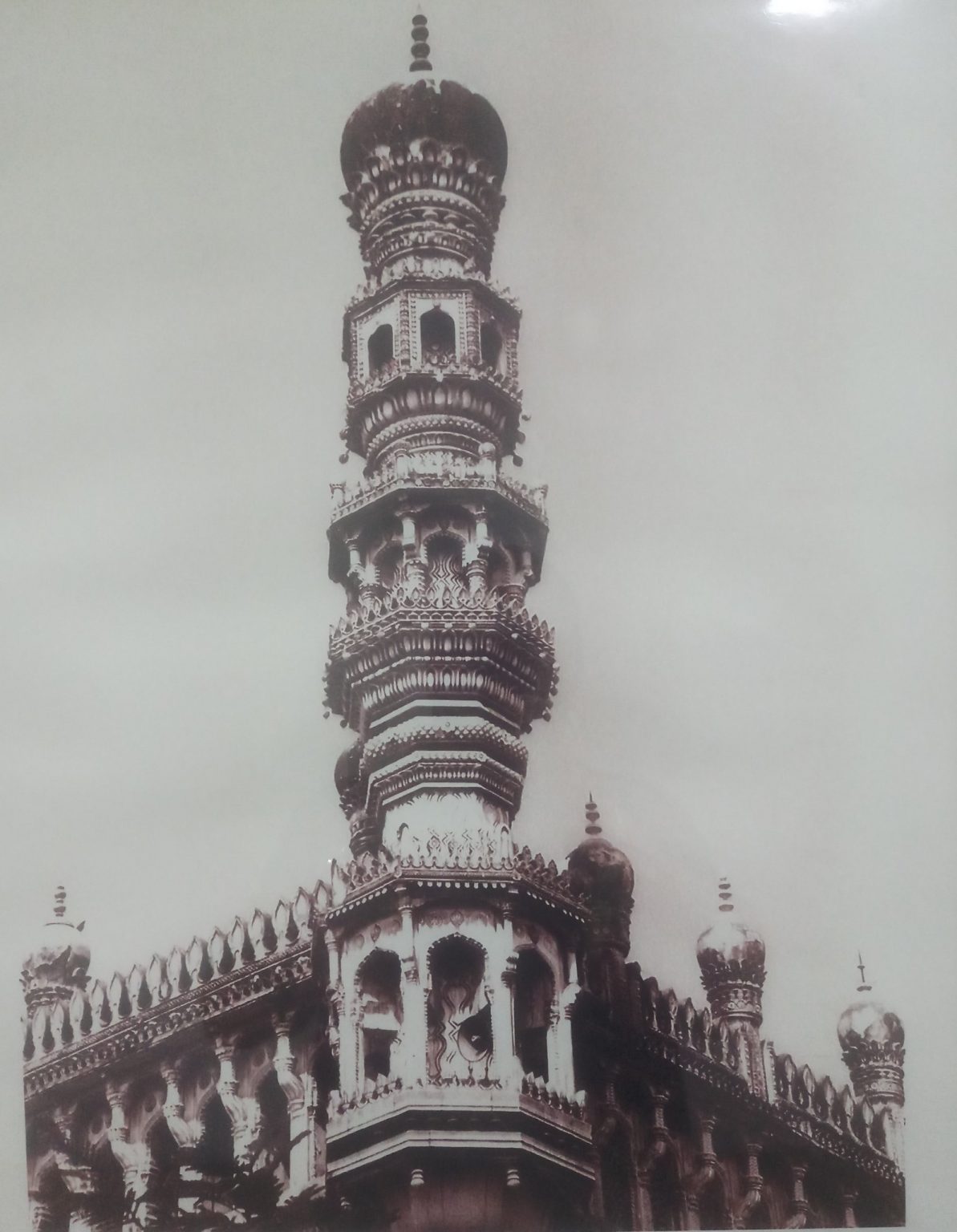 Toli Masjid detail from a 1920 publication.