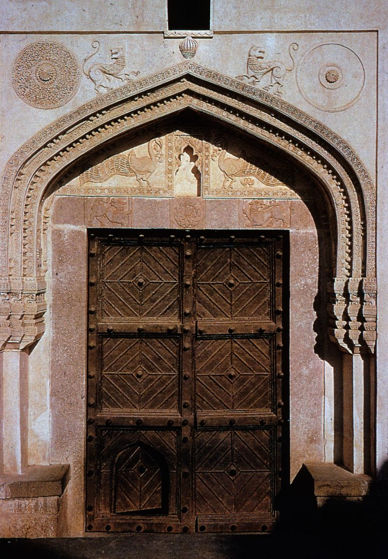 Gateway of Bala Hissar, Golconda Fort, 1990s.