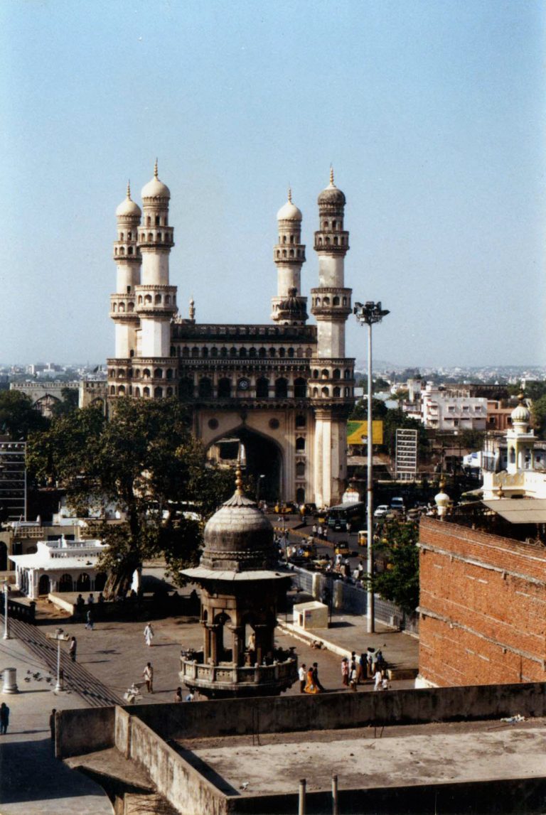 Exterior, view from northwest, Charminar, 2005