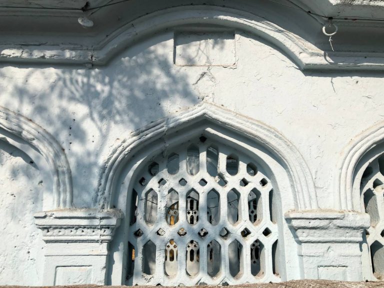 Jali detail, Puranapul Dargah.