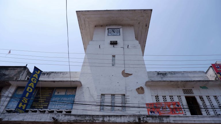 Clock Tower in Art Deco style, Monda Market,2023