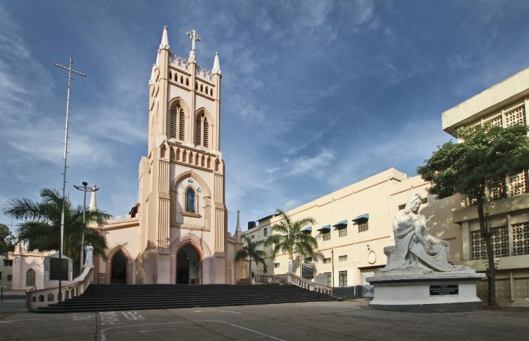 Exterior, St. Mary's Basilica, (c) Lenny Emanuel Premier Studios
