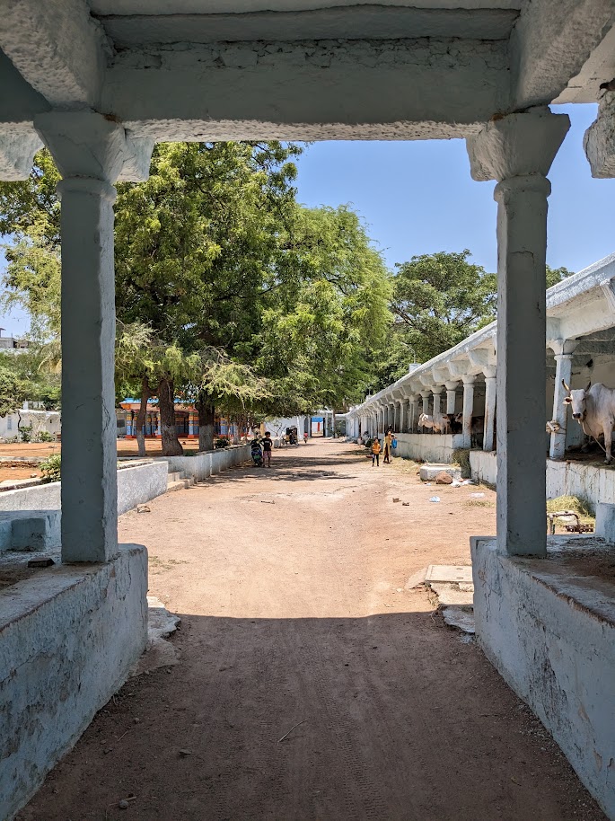 Corridor, Ram Bagh Temple, 2023.