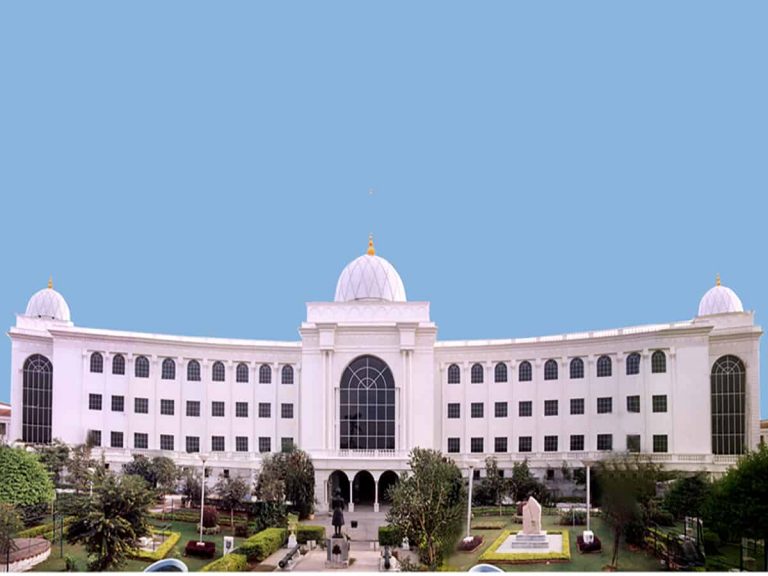 Front facade of the building facing the river Musi, (c) Salar Jung Museum