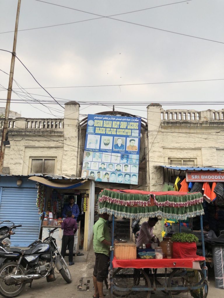 Old Fish Market Building, Begum Bazar, 2023.