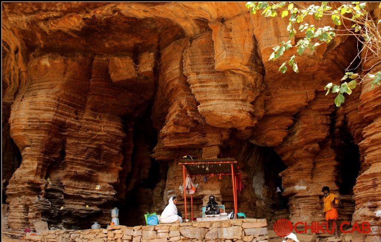 The Cave formations , Akkamahadevi Caves