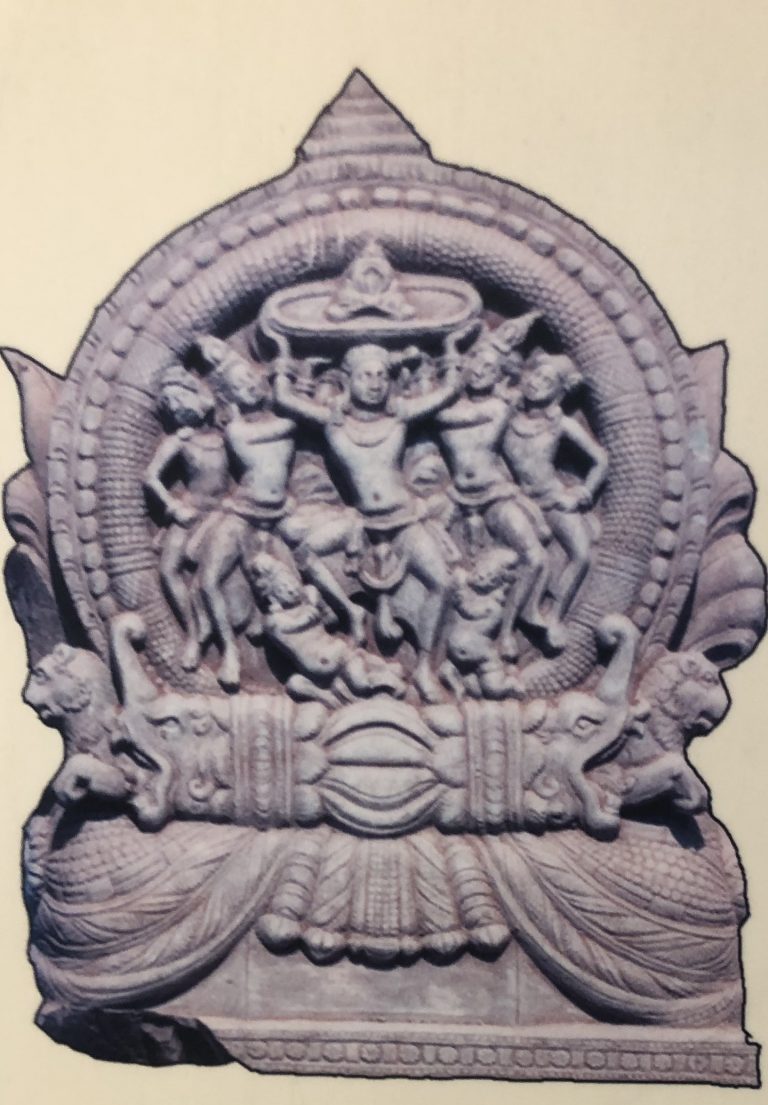 Carrying headgear of Siddhartha to heaven, Phanigiri