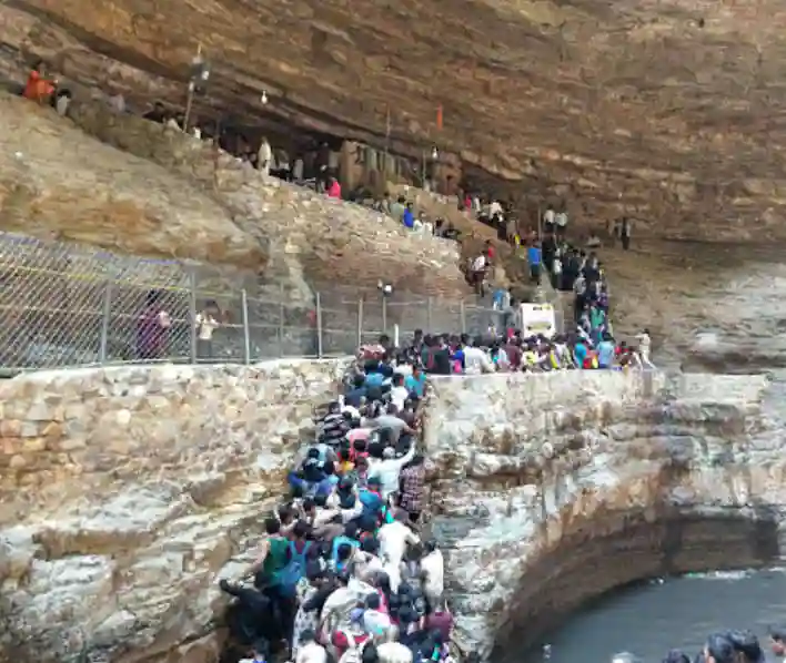 Lingamayya Temple,Saleshwaram Falls,Amarabad Reserve Forest