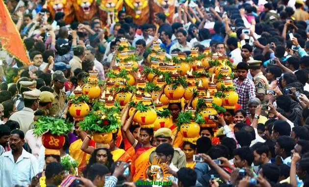 Bonalu Procession at Ujjaini Mahakali Temple