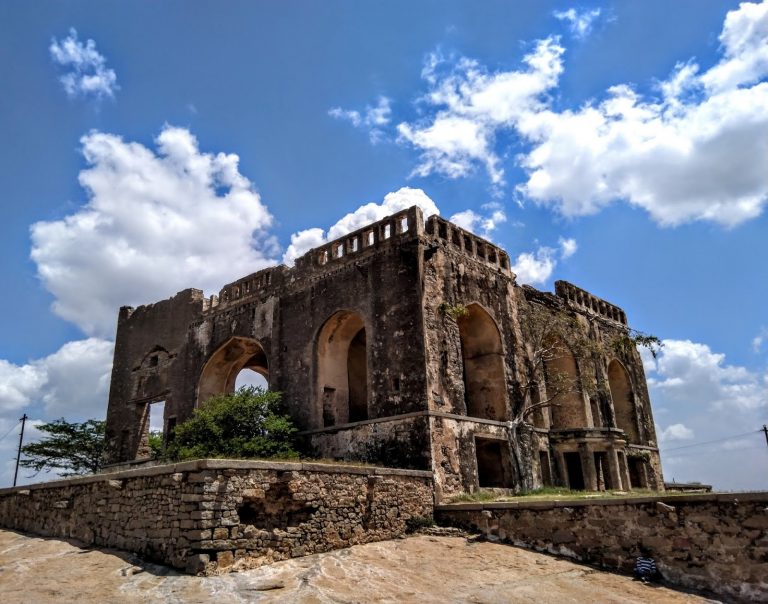 The Balahisar atop the hill, Bhongir Fort ©Spacing Places