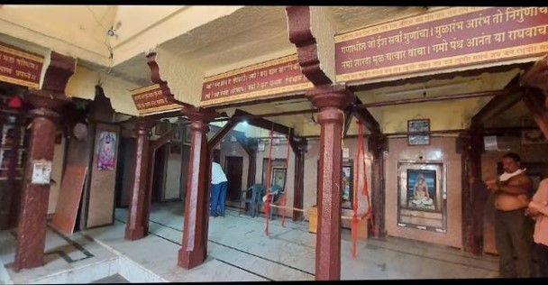 Interior, Kesariya Hanuman Temple, 2023. (c) St. Anns College for Women