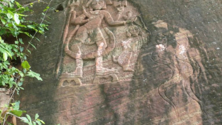 The Veerabhadra Sculpture