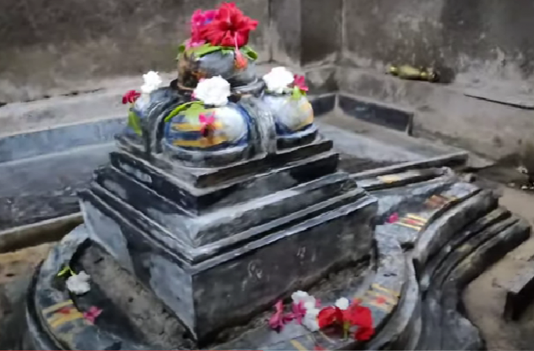 The main deity 'Panchamukha lingam' , Raikal, Source: Youtube